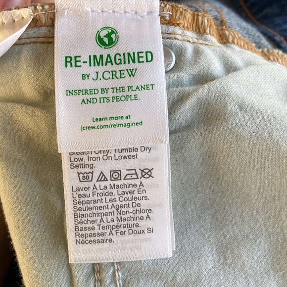 J. Crew Mid-rise denim short in Squash wash Raw Hem Size 29 - Picture 6 of 10